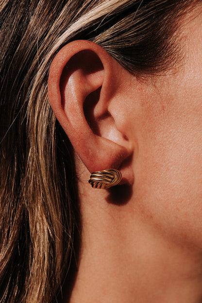 18K Elouise Knot Earrings