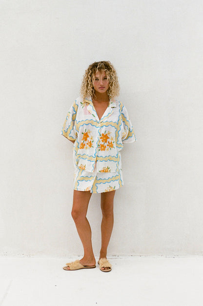 Korey Top - Flower Pots