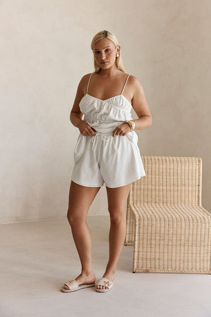 Octavia Shorts - White