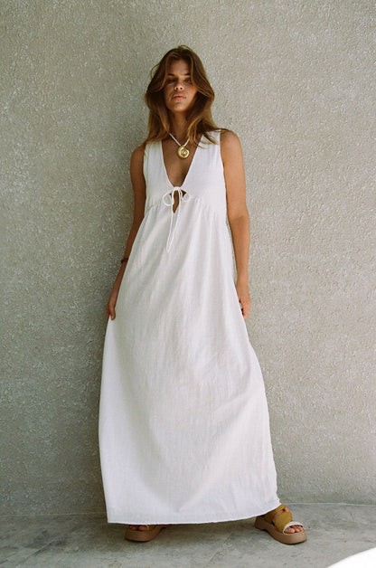 SAMPLE-Hara Dress - White