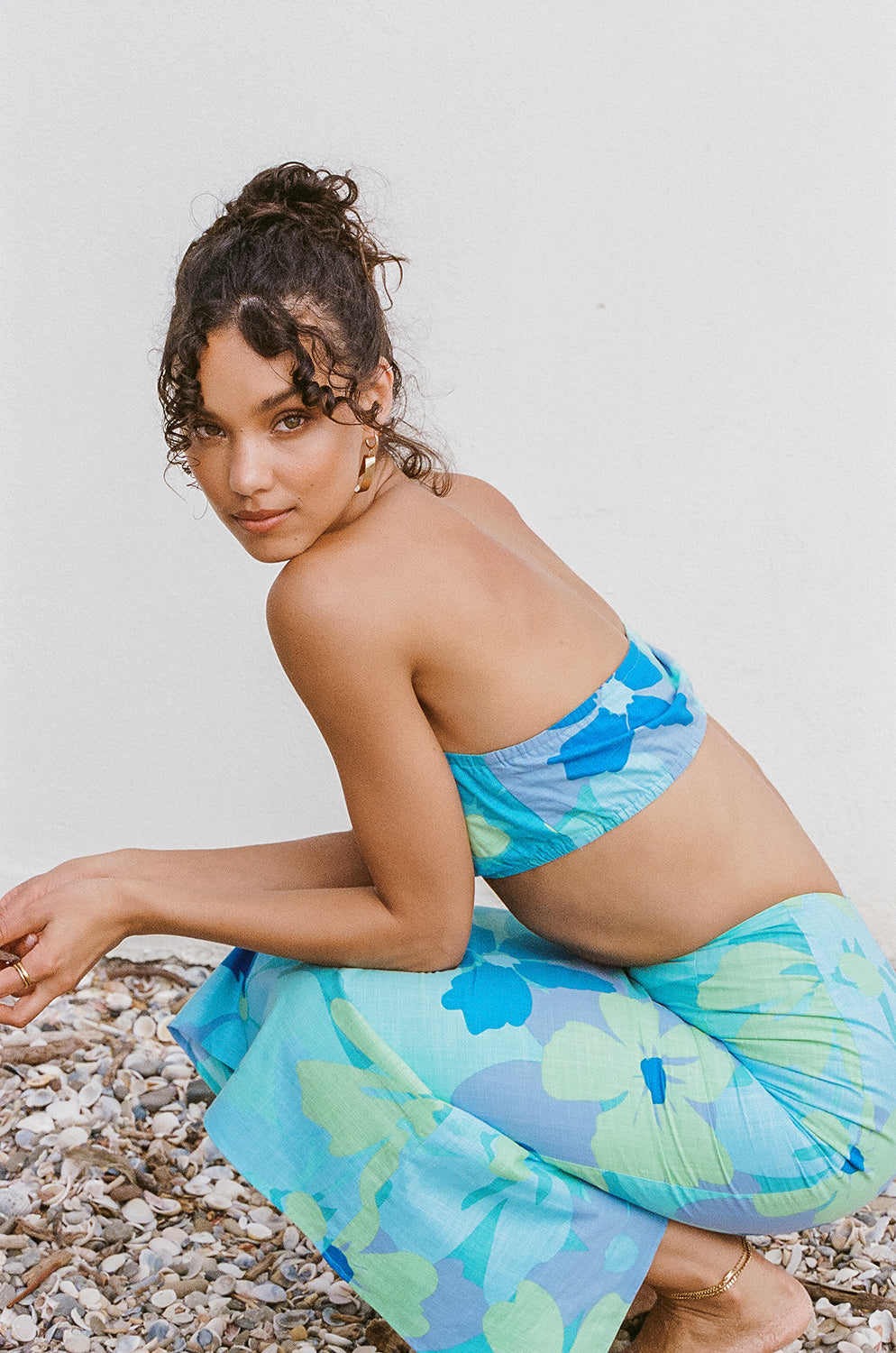 SAMPLE-Maple Midi Skirt - Bold River