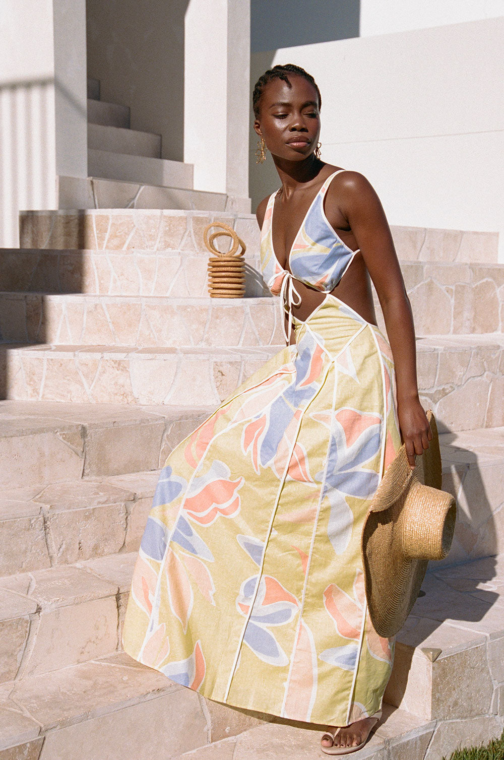 SAMPLE-Eliska Dress  - Elia Purple