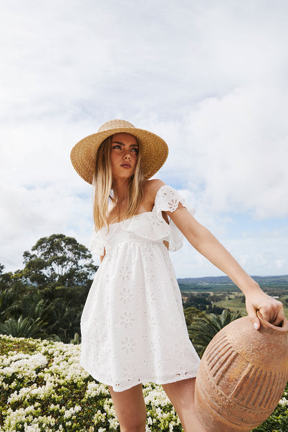 Laora Dress - Broderie