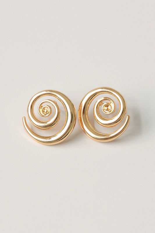 Scarlet Swirl Earrings