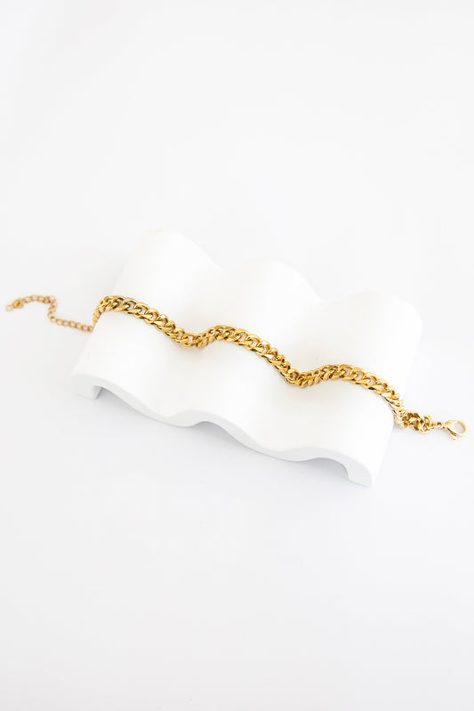 Bold Link Anklet