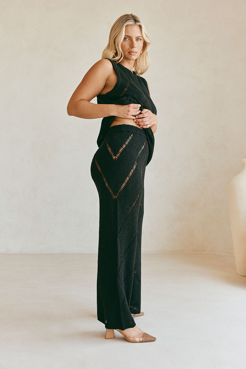 SAMPLE-Josiah Pants - Black