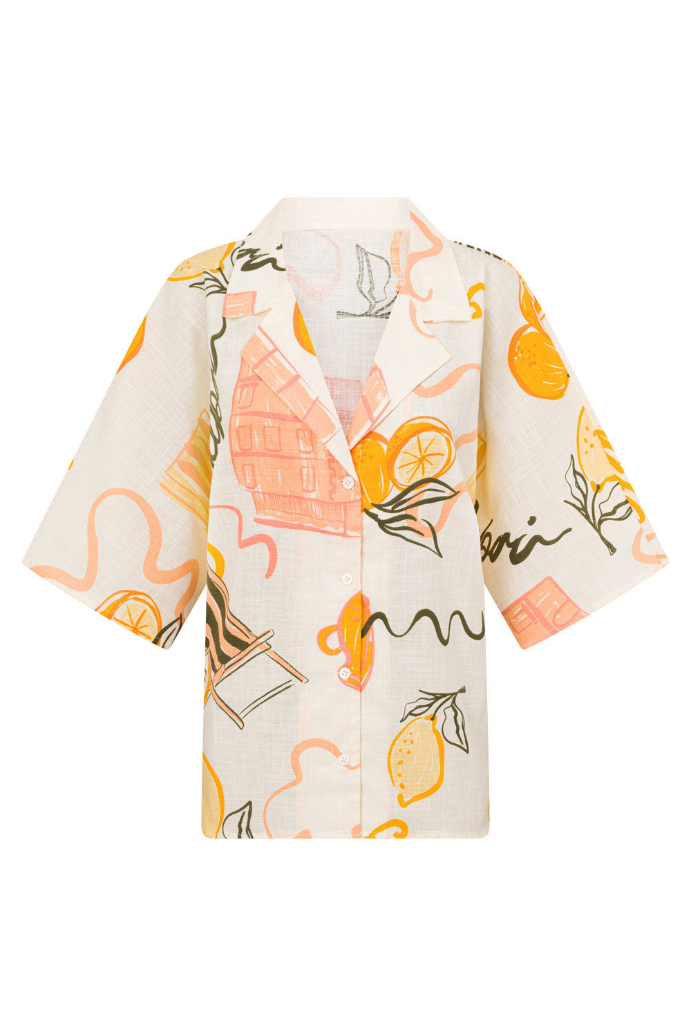 SAMPLE-Seona Top - Amalfi Aperol