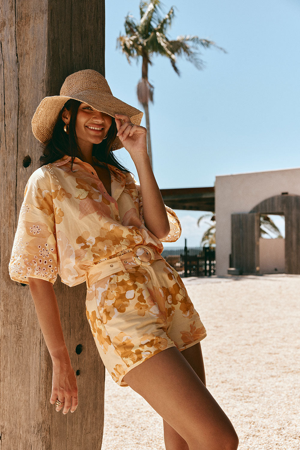 SAMPLE-Sicily Shorts - Breeze Floral