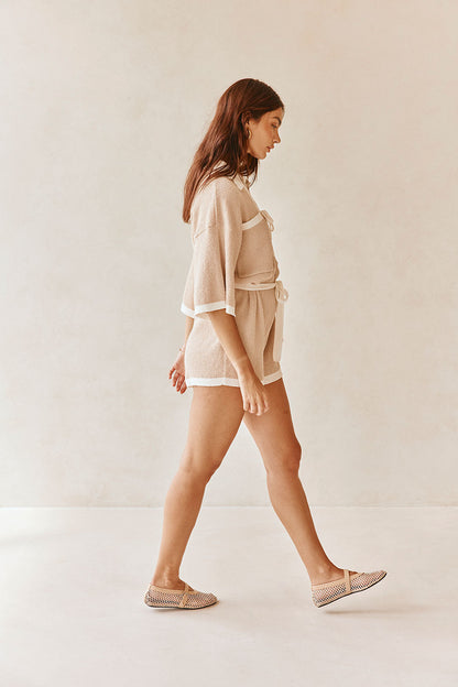 SAMPLE-Sammi Playsuit - Tan