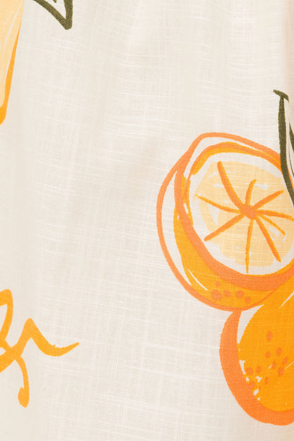 SAMPLE-Seona Shorts - Amalfi Aperol