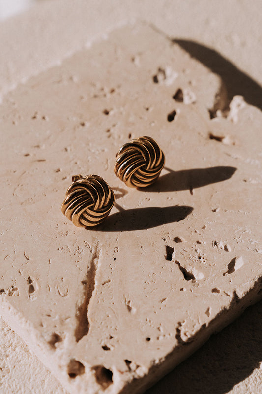 18K Elouise Knot Earrings