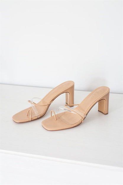 Strappy Rafaela Heels - Tan