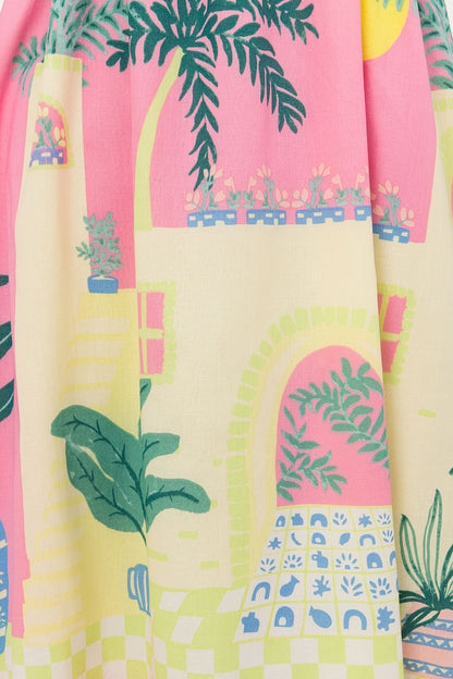 SAMPLE-Catie Dress - Vista Pink