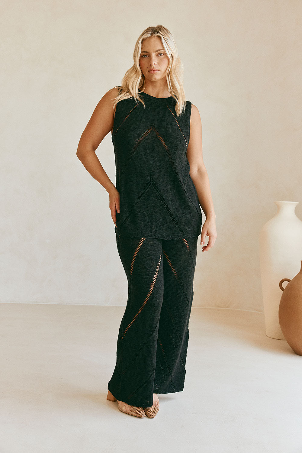 SAMPLE-Josiah Pants - Black