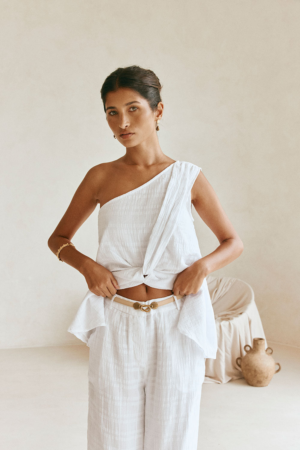 Kitten Paw Belt - Beige