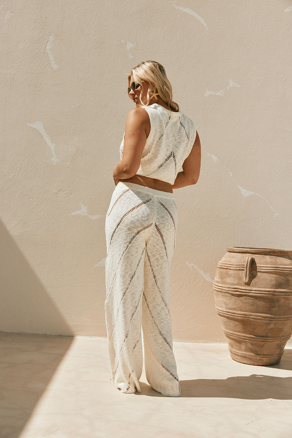 SAMPLE-Josiah Pants - Cream