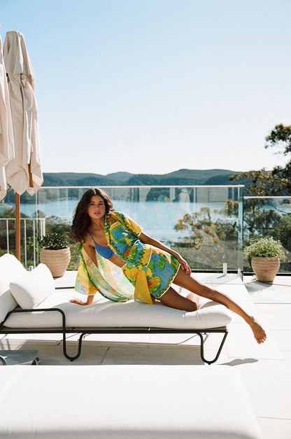 SAMPLE-Cascade Top - Morning Yellow