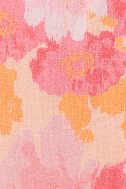 Serralina Midi Skirt - Pink Gerbera