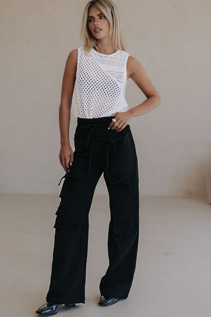 SAMPLE-Jaicee Pants - Black