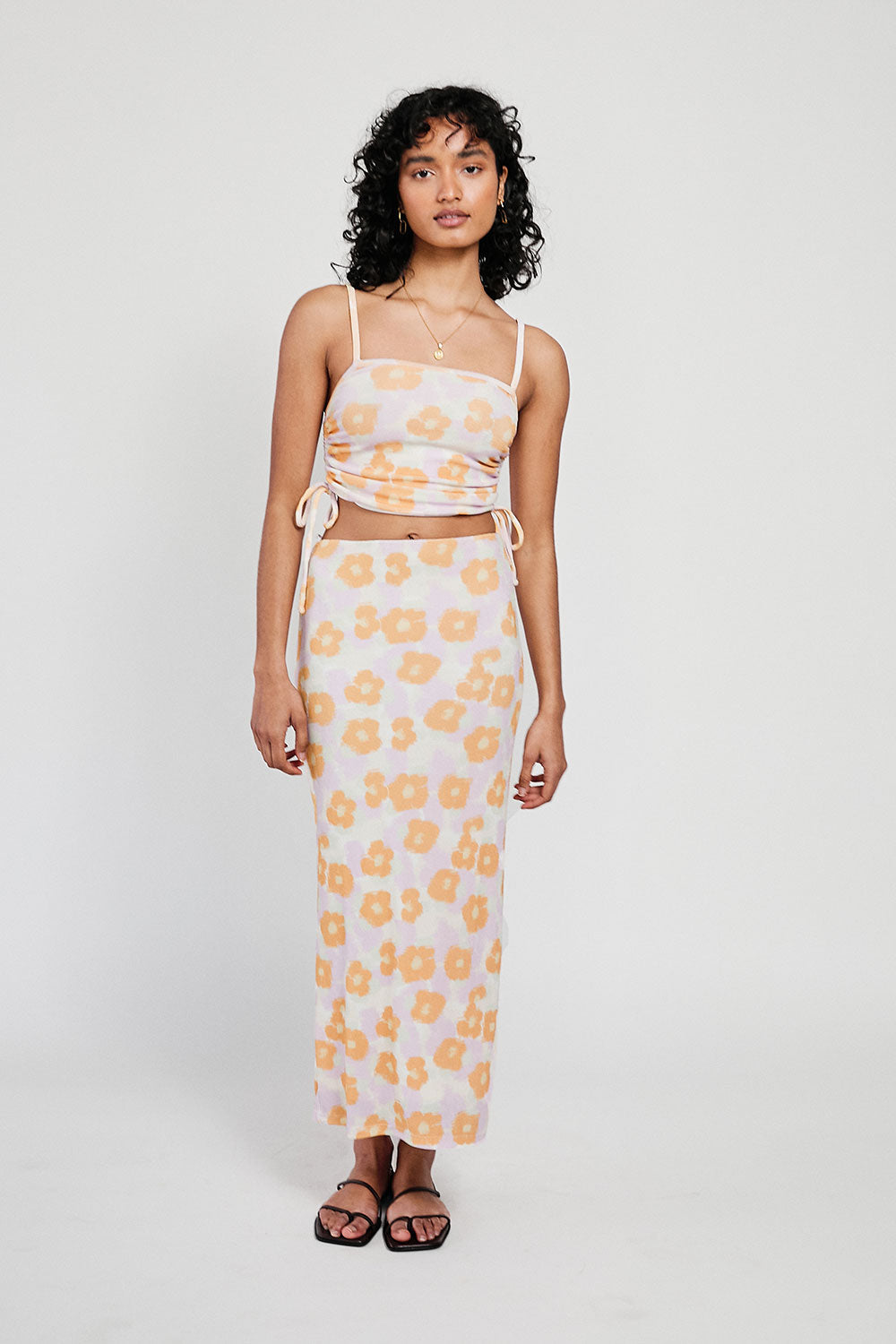 SAMPLE-Celina Top - Smudge Floral