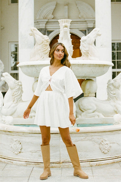 SAMPLE-Eli Dress - White