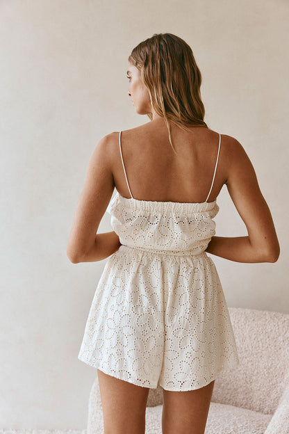 Hazel Shorts - Broderie