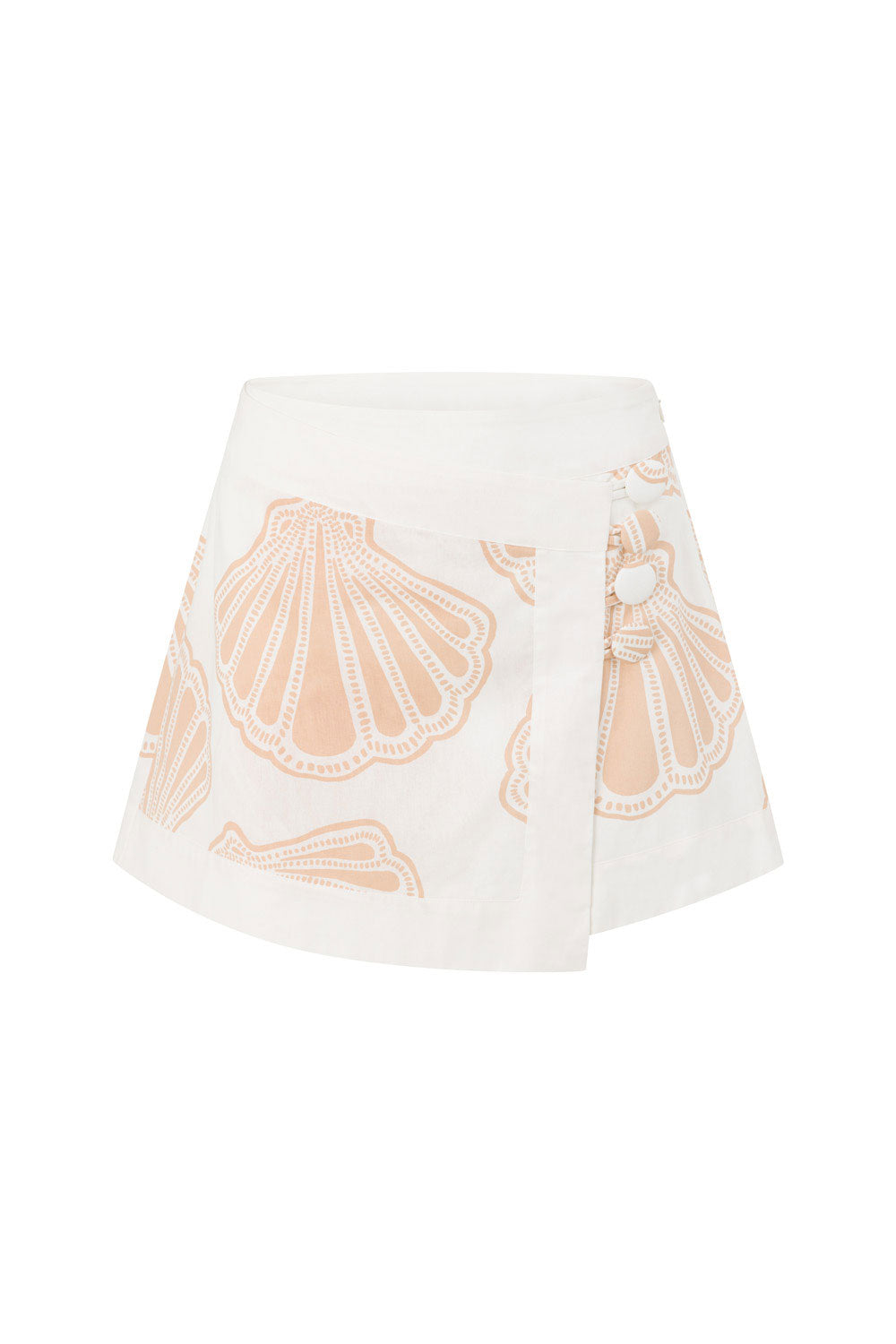 Celestia Skirt - Coastal Shell