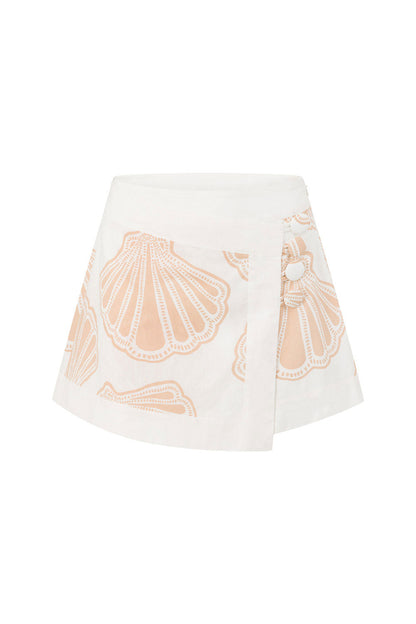 Celestia Skirt - Coastal Shell