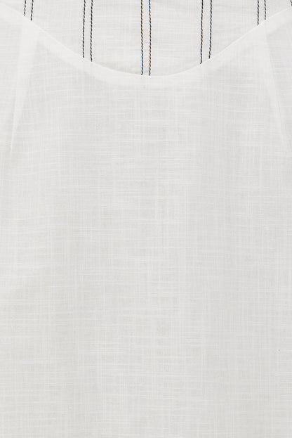 Ricardo Midi Dress - White