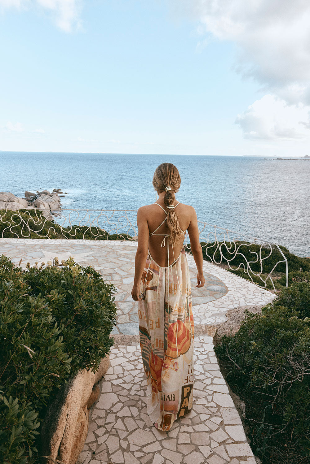 SAMPLE-Palermo Dress - Fiorire Rosa