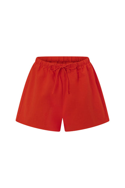 SAMPLE-Akel Shorts - Cherry