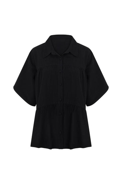 SAMPLE-Luna Top - Black