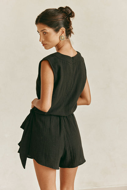 Sandy Playsuit - Black