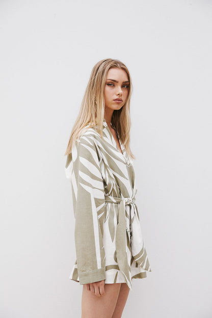 SAMPLE-Adele Dress - Palm