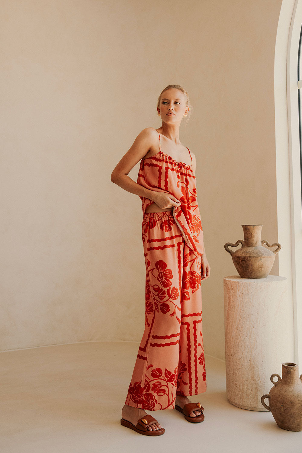 SAMPLE-Alani Top - Fiore Postcards