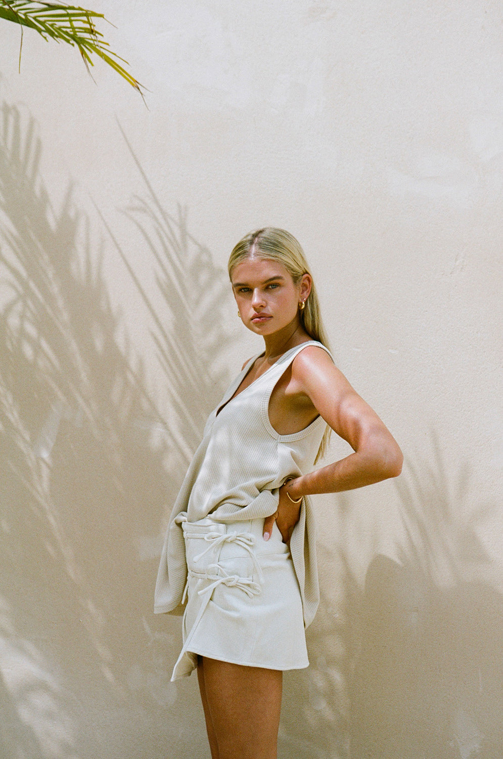 SAMPLE-Luna Skirt - Cream