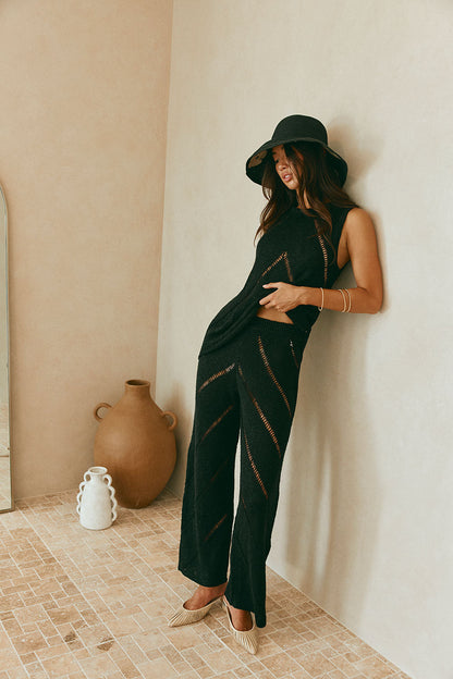 SAMPLE-Josiah Pants - Black