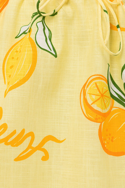 Milo Dress - Amalfi Citrus