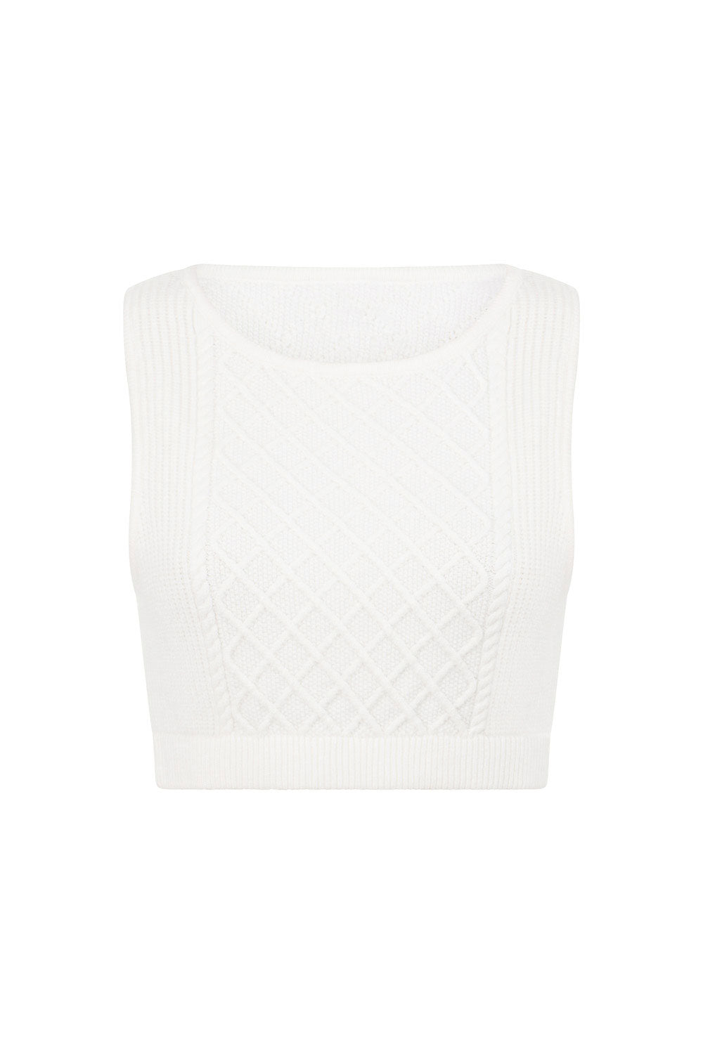 Lotus Top - Cable Knit