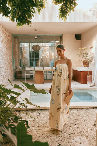 SAMPLE-Ida Dress - Isles Of Greece