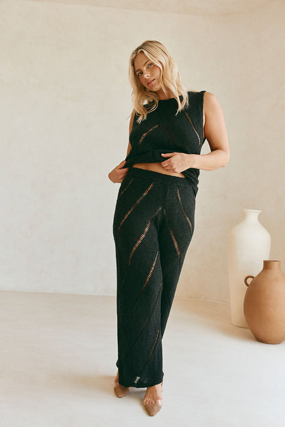 SAMPLE-Josiah Pants - Black