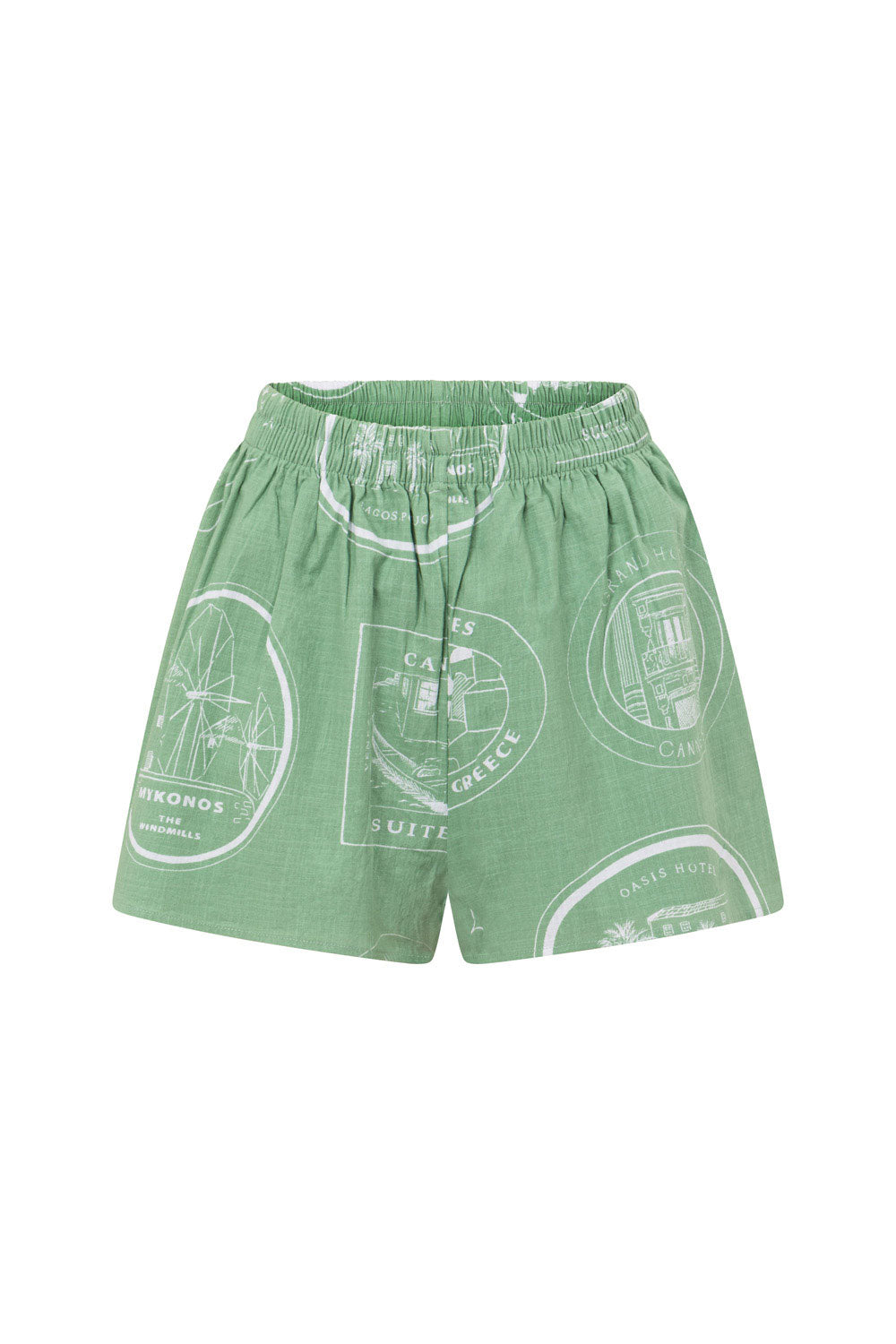 SAMPLE-Seona Shorts - Luggage Labels