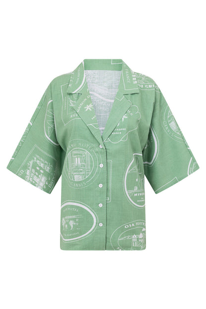 SAMPLE-Seona Top - Luggage Labels