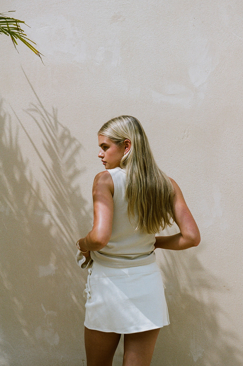 SAMPLE-Luna Skirt - Cream