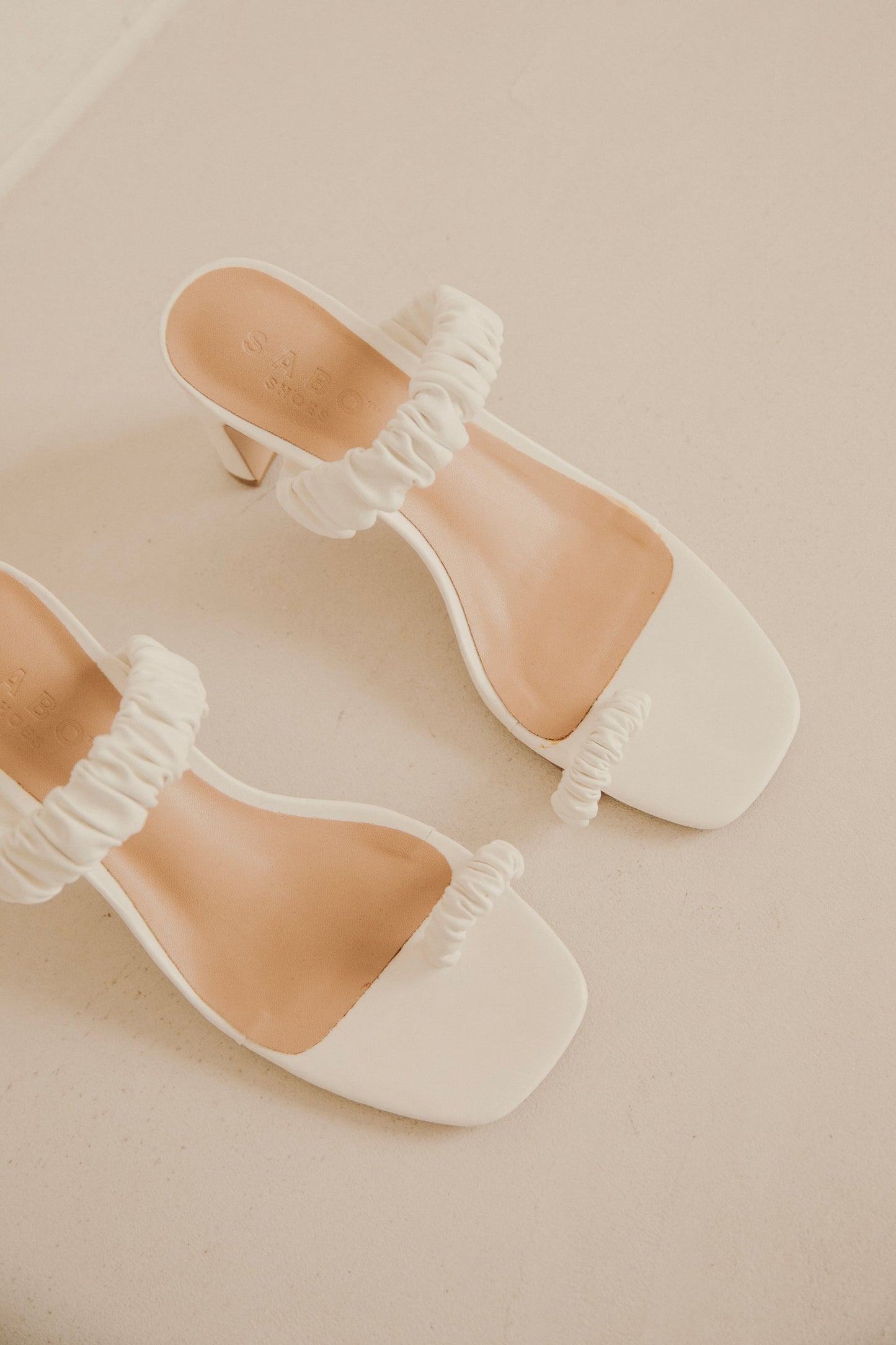 Catalina Heels - White