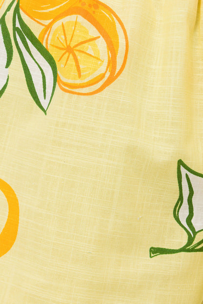 SAMPLE-Seona Shorts - Amalfi Citrus