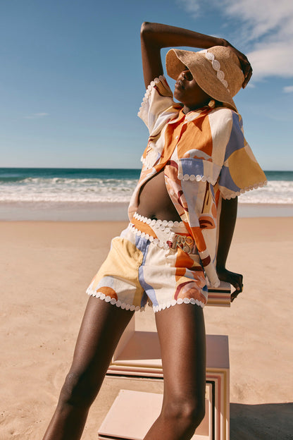 Francesca Shorts - Estivo Dusk