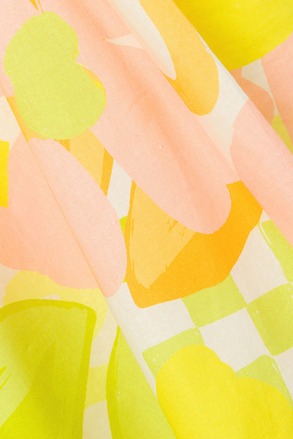 Tyler Dress - Checker Floral