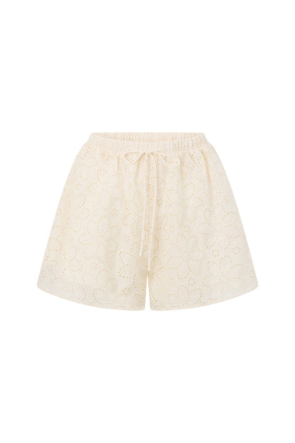 Hazel Shorts - Broderie