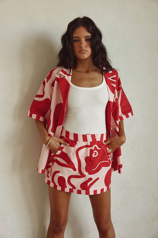 Delphia Top - Darling Floral